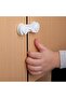 10Pcs Lid Lock Child Drawer Cabinet Lock Safety Lock Kitchen Office Salon Room Lock - 6