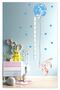 Cute Blue Balloon Rabbit Height Gauge Decorative Kids Room Wall Sticker Wall Ornament - 6