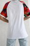 Women's Crew Neck Design Shoulder Detailed Cotton T-shirt - 5