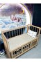 60x120 Baby Sleeping Set with Mosquito Net and Crescent Star Pattern 11 Pieces (crib Not Included) - 2