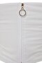 White Balloon Sleeve Square Neck Crop Woven Blouse TWOSS19XB0036 - 18