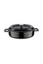 Cast Iron Multi-Purpose Flat Pot. Trendy Diameter(Ø)24 - Black Fma00058