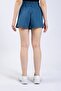 Women's Indigo Two Thread Pocket Shorts - 5