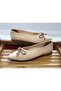 Pointed Toe Stoned Knitwear Knitted New Trend Flat Sole Ballerinas - 3