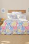 Dallias Yellow 100% Cotton Double Duvet Cover Set