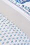 Idella Blue 100% Cotton Single Duvet Cover Set - 2