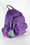 Women's Purple Backpack Daily Use Wrinkle Waterproof Wrinkle 12'' inch 35x30x15 cm Nemo Group
