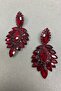 Burgundy Rubra Bridal Henna Crown and Earring Set - Special Design, Accessory, Quality Production, Eye-Catching Style - 4