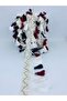 Black Burgundy White Cotton Fringe Tassel – Special Design, Accessory, Quality Production, Eye-Catching Style – Ku - 2