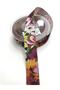 Flower Patterned Grosgrain Ribbon 2.5 cm – Ribbon, Stylish Design, Women's Accessory - 7