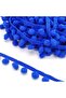Cobalt Blue Pompom Ribbon – Special Design, Accessory, Quality Production, Eye-Catching Style – Decorative Ribbon - 3