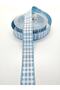 Turquoise Square Printed Taffeta Ribbon 2.5 cm 1 Meter – Ribbon, Stylish Design, Women's Accessory – Ribbon - 4