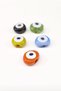 Colorful Flat Cowhide Evil Eye Bead 5 Colors – Beads, Stylish Design, Women's Accessory – Beads – Beads - 3