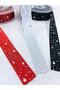 Red Black Gray Star Taffeta Ribbon – Special Design, Accessory, Quality Production, Eye-Catching Style - 6