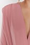 Dusty Rose Double Breasted Collar Knitted Bodysuit Tpraw22Bd0161 - 4