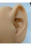 Cerrahi Çelik Rook Daith Piercing - 2