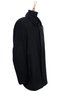 617 Men's Black Baby Collar Oversized Coat - 2