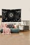 Star Chart Patterned - Stain Resistant Velvet Tapestry - 3