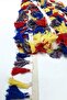 Yellow Navy Blue Cotton Fringe Tassel – Special Design, Accessory, Quality Production, Eye-Catching Style – Decor - 3