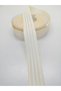 Cream Striped Taffeta Ribbon 2.5 cm 1 Meter – Ribbon, Stylish Design, Women's Accessory – Ribbon - 3