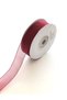Burgundy Organza Ribbon 2 cm – Special Design, Accessory, Quality Production, Eye-Catching Style – Ribbon - 2