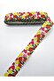 Colorful Tulip Patterned Grosgrain Ribbon 2.5 cm 1 Meter – Ribbon, Stylish Design, Women's Accessory – Kurdel - 3