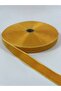 Dark Yellow Velvet Ribbon Price Is for 1 Meter - Special Design, Accessory, Quality Production, Eye-Catching Style