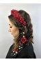 Burgundy Laser Cut Pearl Crown – Special Design, Accessory, Quality Production, Eye-Catching Style - 7