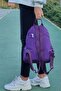 Women's Purple Backpack Daily Use Wrinkle Waterproof Wrinkle 12'' inch 35x30x15 cm Nemo Group - 8
