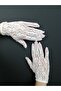White Lace Gloves Nkh-1021 – Special Design, Accessory, Quality Production, Eye-Catching Style – Magnet, - 4