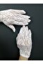 White Lace Gloves Nkh-1021 – Special Design, Accessory, Quality Production, Eye-Catching Style – Magnet, - 6