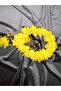 Yellow Laser Cut Flower Crown with Earrings Crown Organization Henna Crown Bride Crown Maternity Crown - 6