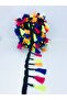 Blue Orange Fuchsia Cotton Fringe Tassel – Special Design, Accessory, Quality Production, Eye-Catching Style – D - 6