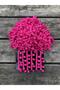 Fuchsia Ribbon Pompom 5 Meters – Decorative Ribbon, Stylish Design, Women's Accessory – Decorative Ribbon - 7