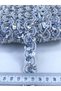 5 Meters Silver Sequin Decorative Ribbon for Decoration Packaging Edge Ornament – Decorative Ribbon, Stylish Design - 4
