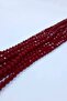 Beads Assortment Matte Burgundy Crystal Beads 8 mm – Beads, Stylish Design, Women's Accessory – Beads – Bo - 8