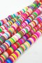 Beads Assortment Colorful Pink Fimo Dough Beads 6 mm – Beads, Stylish Design, Women's Accessory – - 3