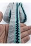Gray Water Green Detailed Fringe Ribbon Tassel – Special Design, Accessory, Quality Production, Eye-Catching Style