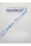 White Welcome Baby Themed Grosgrain Ribbon 2.5 cm 2 Meters – Ribbon, Stylish Design, Women's Accessory - 2