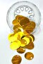 Beads Assortment Dark Yellow Booties and Bag Flake 20 mm – Beads, Stylish Design, Women's Accessory – Beads - 8