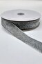 Silver Glitter Velvet Ribbon 4 cm 1 Meter – Special Design, Accessory, Quality Production, Eye-Catching Style – - 2