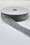 Silver Glitter Velvet Ribbon 4 cm 1 Meter – Special Design, Accessory, Quality Production, Eye-Catching Style – - 3