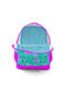 Kids Water Green Pink Flamingo Patterned Two-Compartment School Backpack 23612 - 4