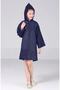 Eva Navy Blue Practical Trend Children's Raincoat Unisex 8- 12 Years