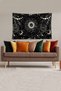 Star Chart Patterned - Stain Resistant Velvet Tapestry