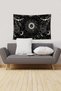 Star Chart Patterned - Stain Resistant Velvet Tapestry - 2