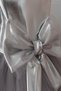 Girl's Gray Tutu Dress with Bow on the Back Bandana Set Birthday Dress - 7
