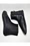 Sheepskin Miflon Inside Elastic-Zipper Quality Leather Socks Mest - 4