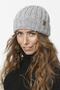 75 Labeled Folded Knitted Beret - Gray - 3