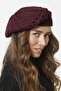 90 Painter Knitwear Knitted Beret - Purple - 2